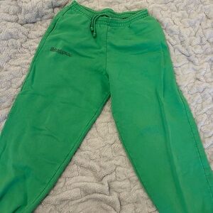 Pangaia Vibrant Green Sweatpants